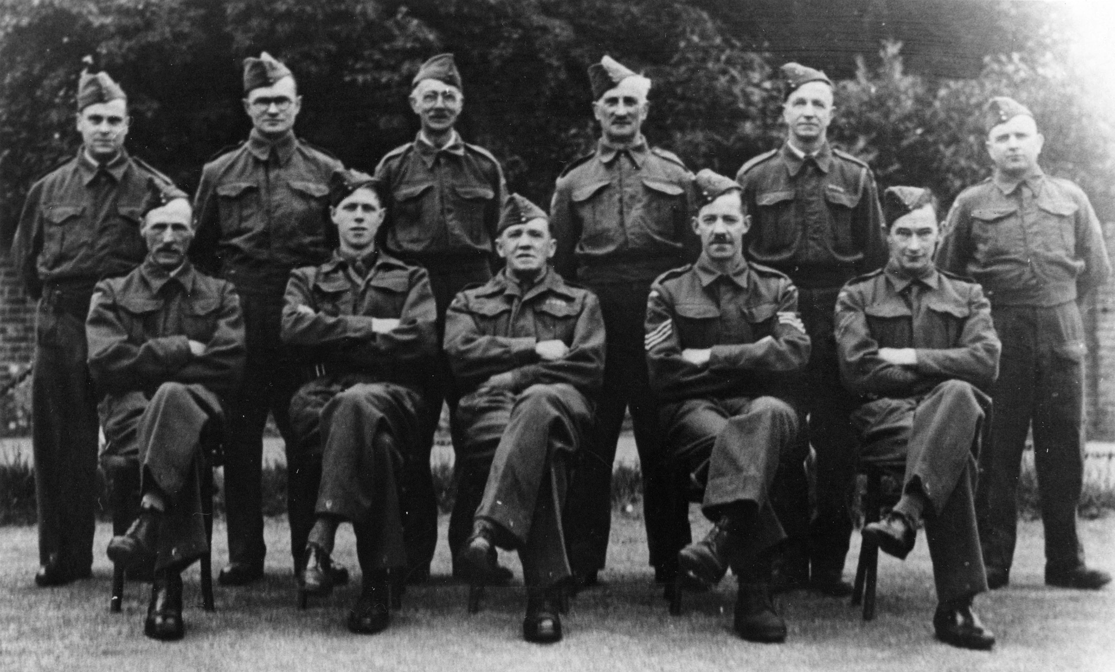 Home Guard Frieth UK Bucks c1943