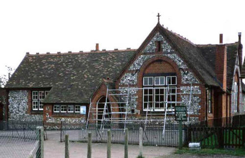 Frieth School photographed in 1969. From Joan Barksfield's collection